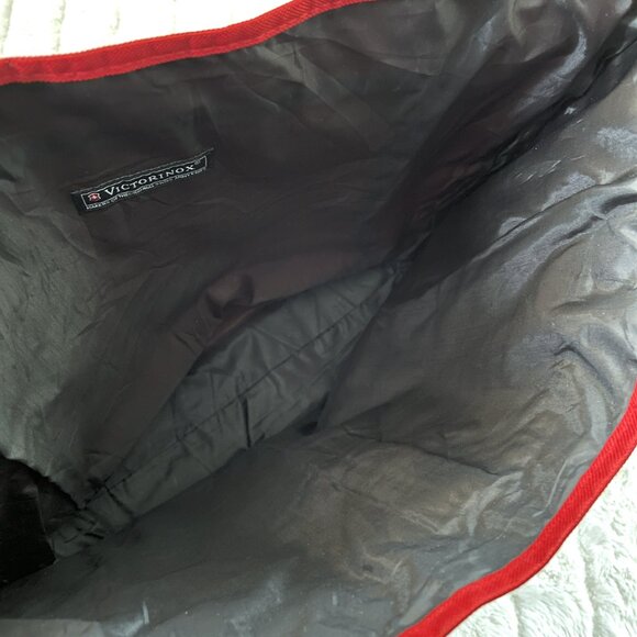 Victorinox Canvas Tote Bag (Red/Black) - Picture 3 of 6